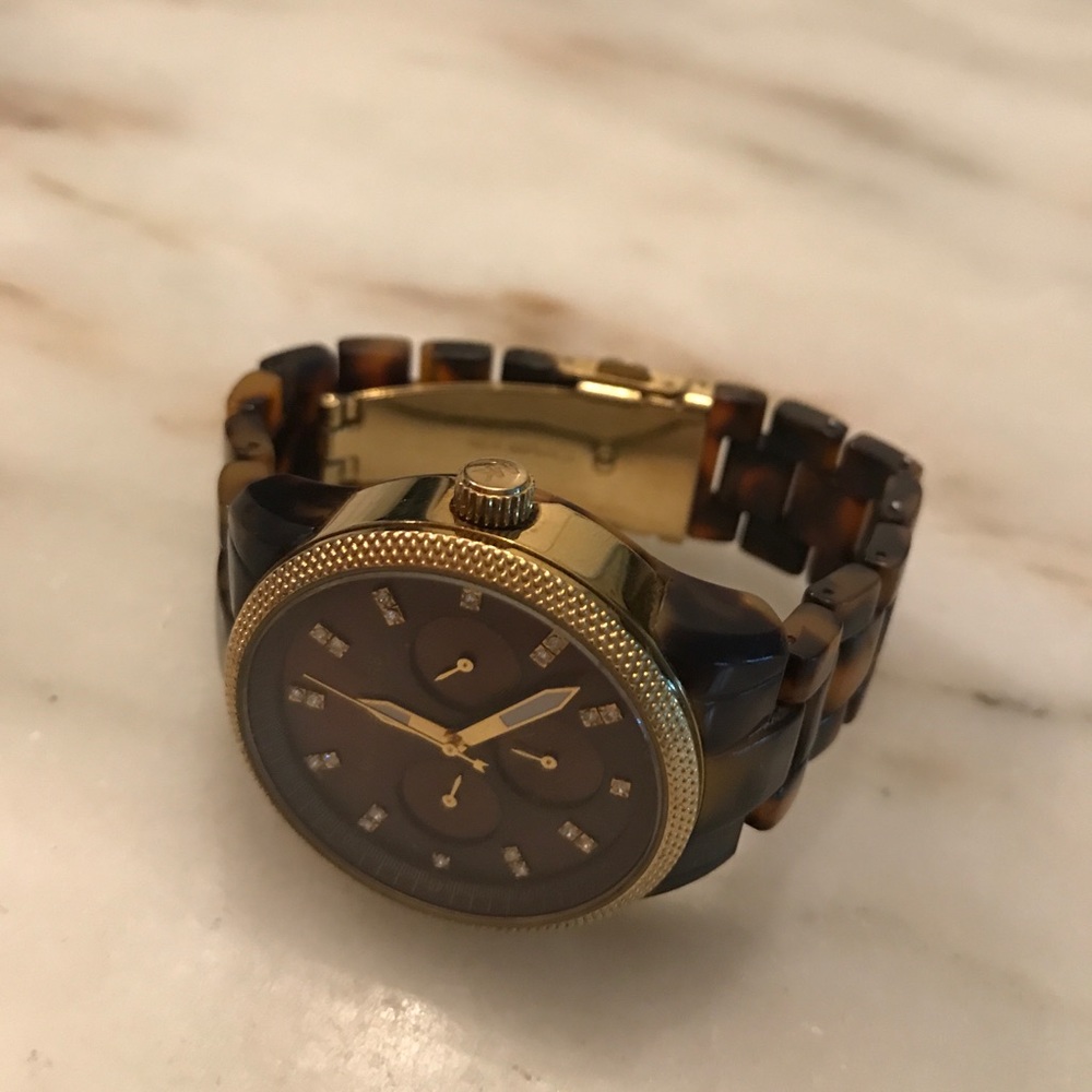 Michael Kors Tortoise Jet Set Women’s Watch